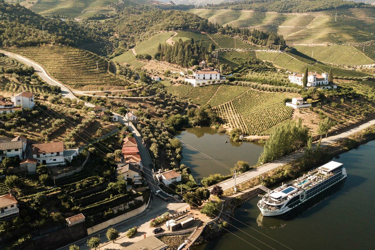 MS Andorinha on the Douro River in Portugal