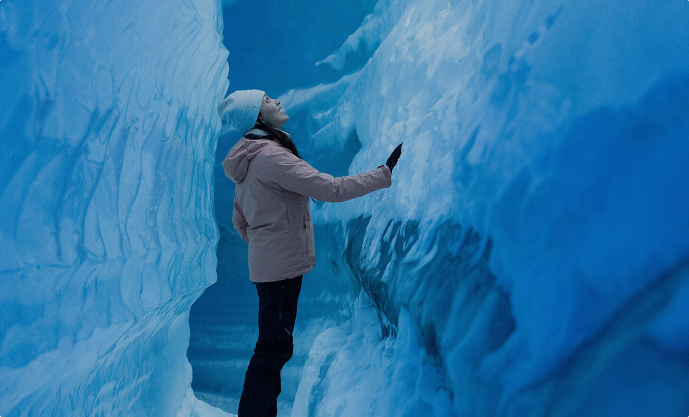Baby Penguins & Blue Tunnels — White Desert Antarctica